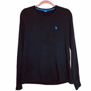 US‎ Polo Assn. Men’s Black Long Sleeve